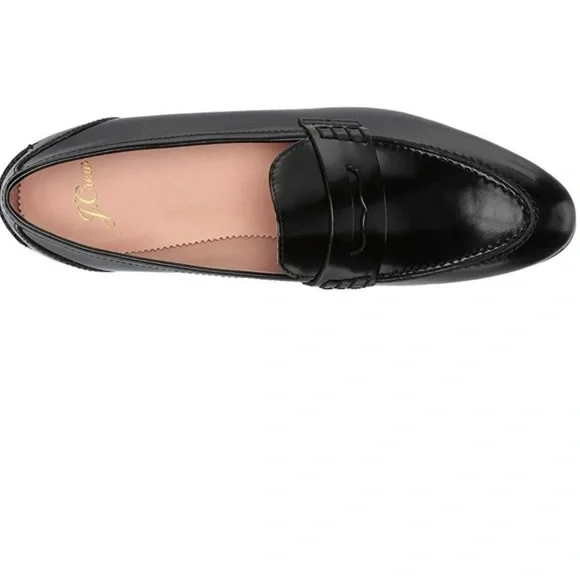 JCrew Academy Black Patent Leather Loafers - Picture 5 of 5